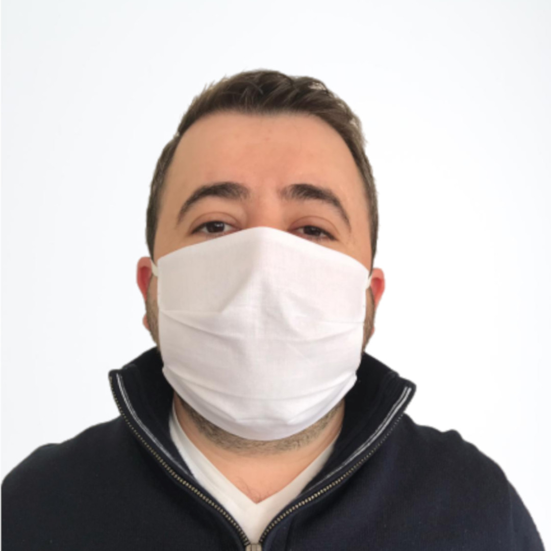 Set 10 Măști de protecție pentru față, reutilizabile, din bumbac