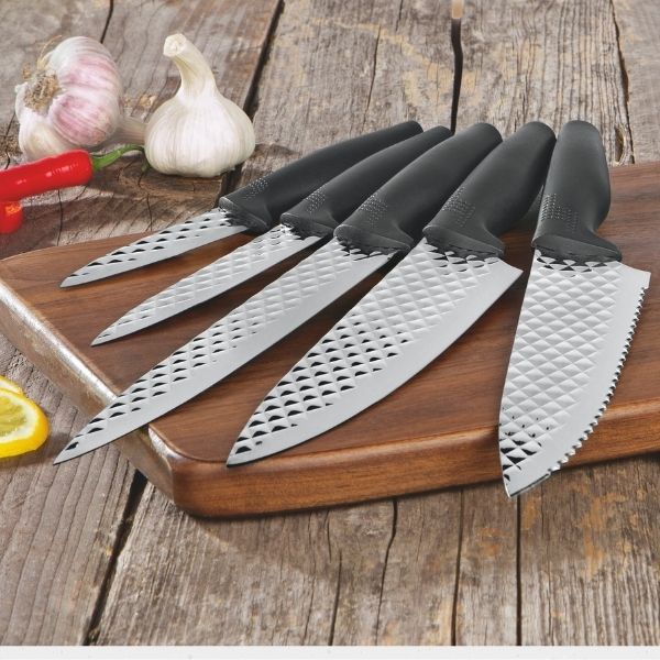 Set 5 cuțite cu înveliș antiaderent Diamond Knives Set