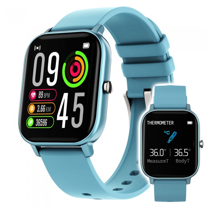 Ceas Wellness Smart Pro, albastru