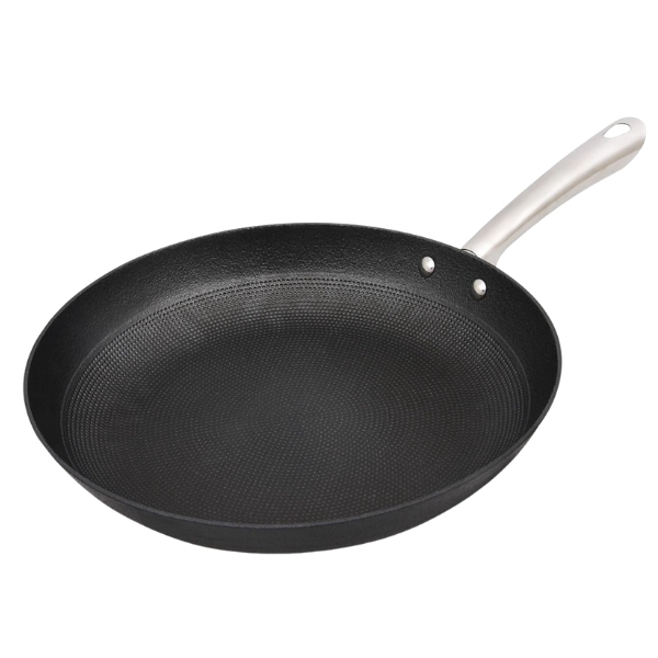 Tigaie din fontă cu mâner din inox, Ø 24 cm, Iron Age