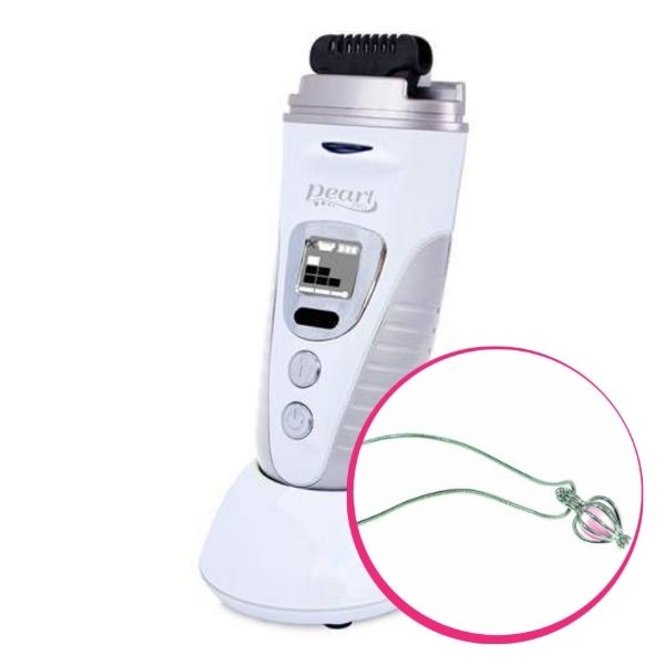 Pachet avantajos: Epilator Pearl Pro + Lănțișor cu perlă Precious Pearl CADOU